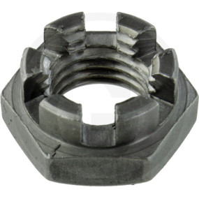 Kronenmutter,Din937,M12X1,5,Sw19,H10,Ve1 Granit 485937 M12X1.5
